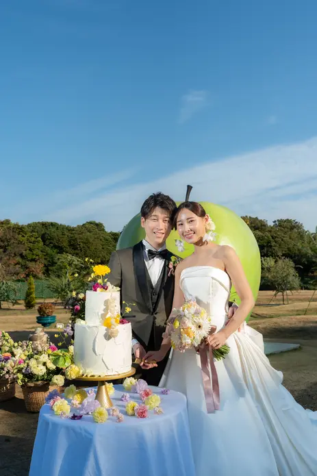 サンセットビーチパークウェディングの結婚式アイディア