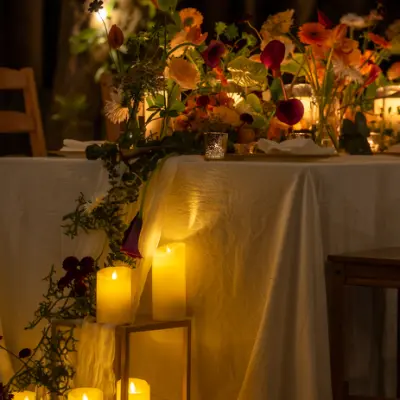 サンセットビーチパークウェディングの会場、事例