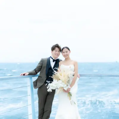 サンセットビーチパークウェディングの会場、事例