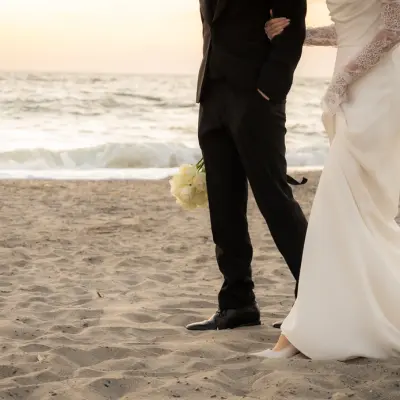 サンセットビーチパークウェディングの会場、事例