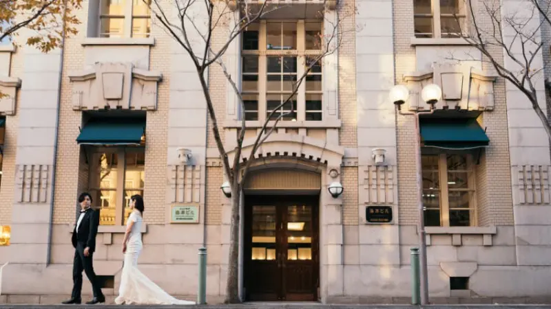 旧居留地で結婚式