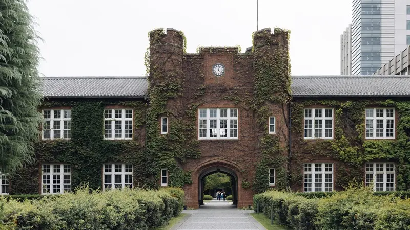 立教大学　第一食堂で結婚式
