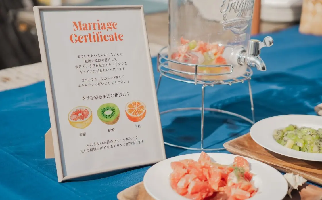 Sea Point NIIGATAの結婚式アイディア