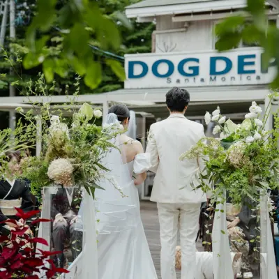 DOG DEPT GARDEN 軽井沢店の会場、事例
