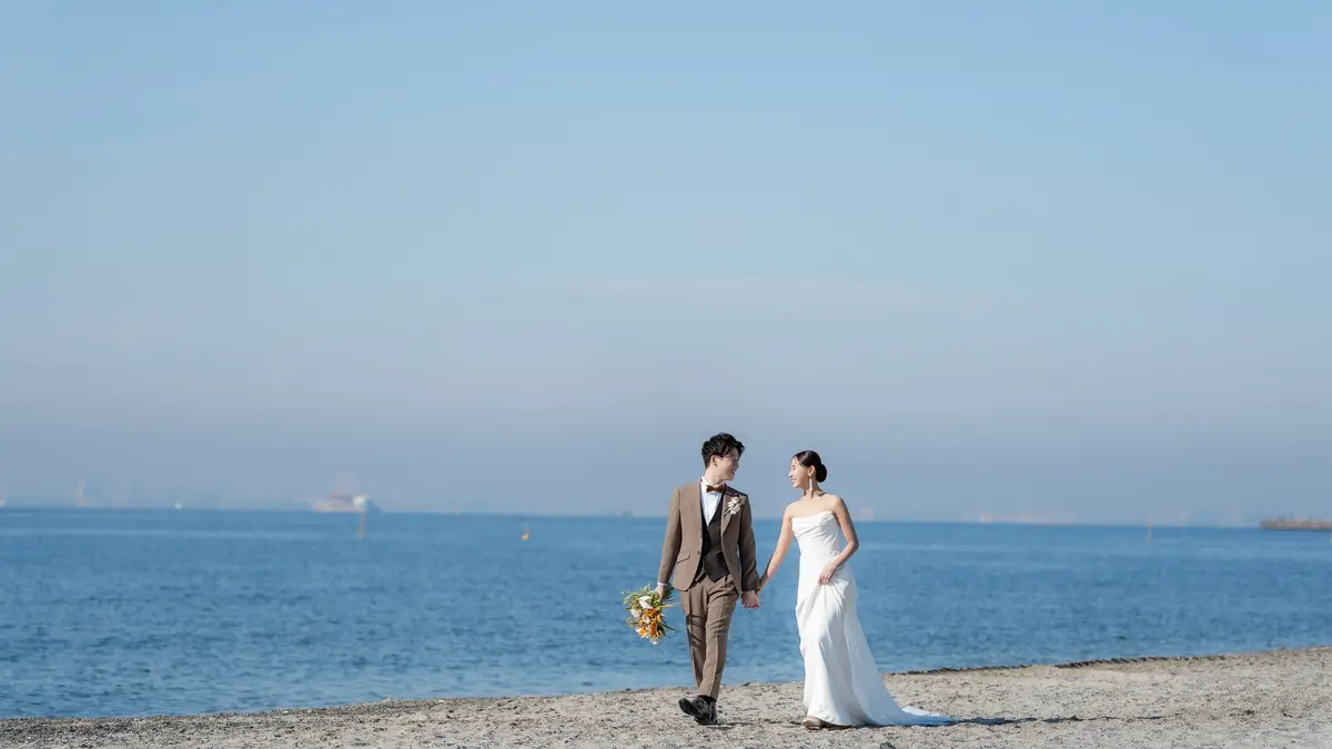 サンセットビーチパークウェディングで結婚式