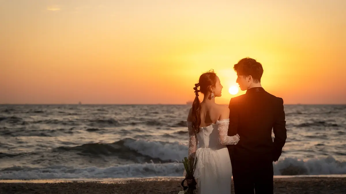 サンセットビーチパークウェディングで結婚式