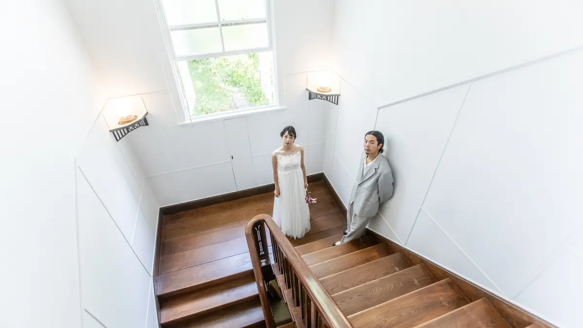 旧東伏見宮葉山別邸で結婚式