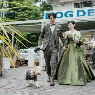 DOG DEPT GARDEN 軽井沢店の会場、事例