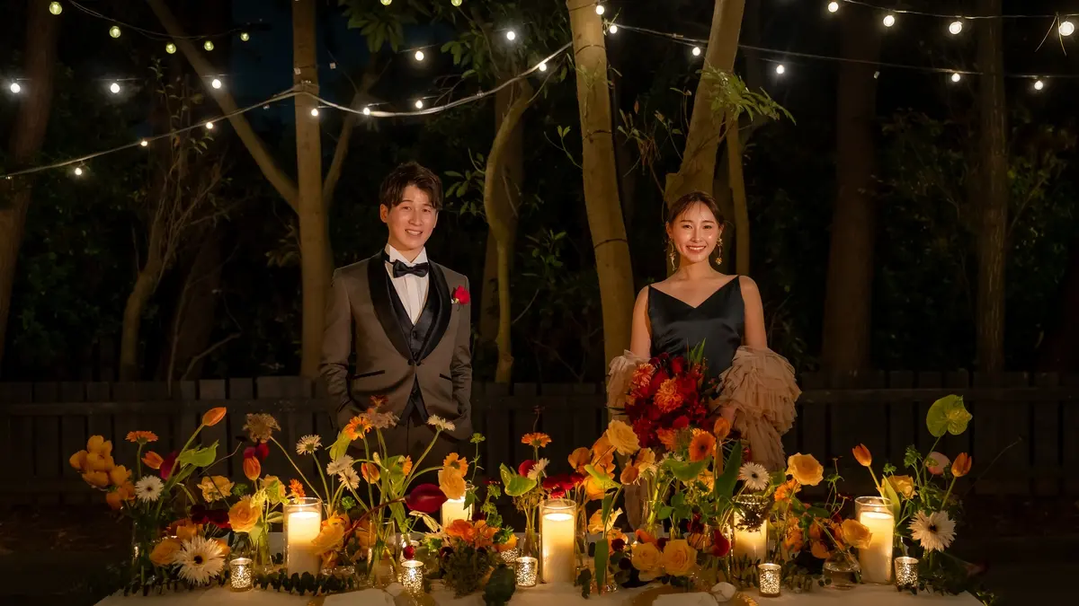 サンセットビーチパークウェディングで結婚式