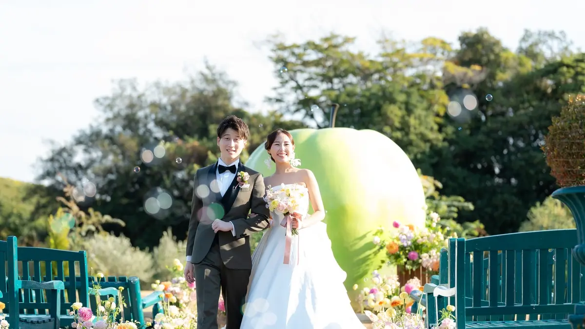 サンセットビーチパークウェディングで結婚式