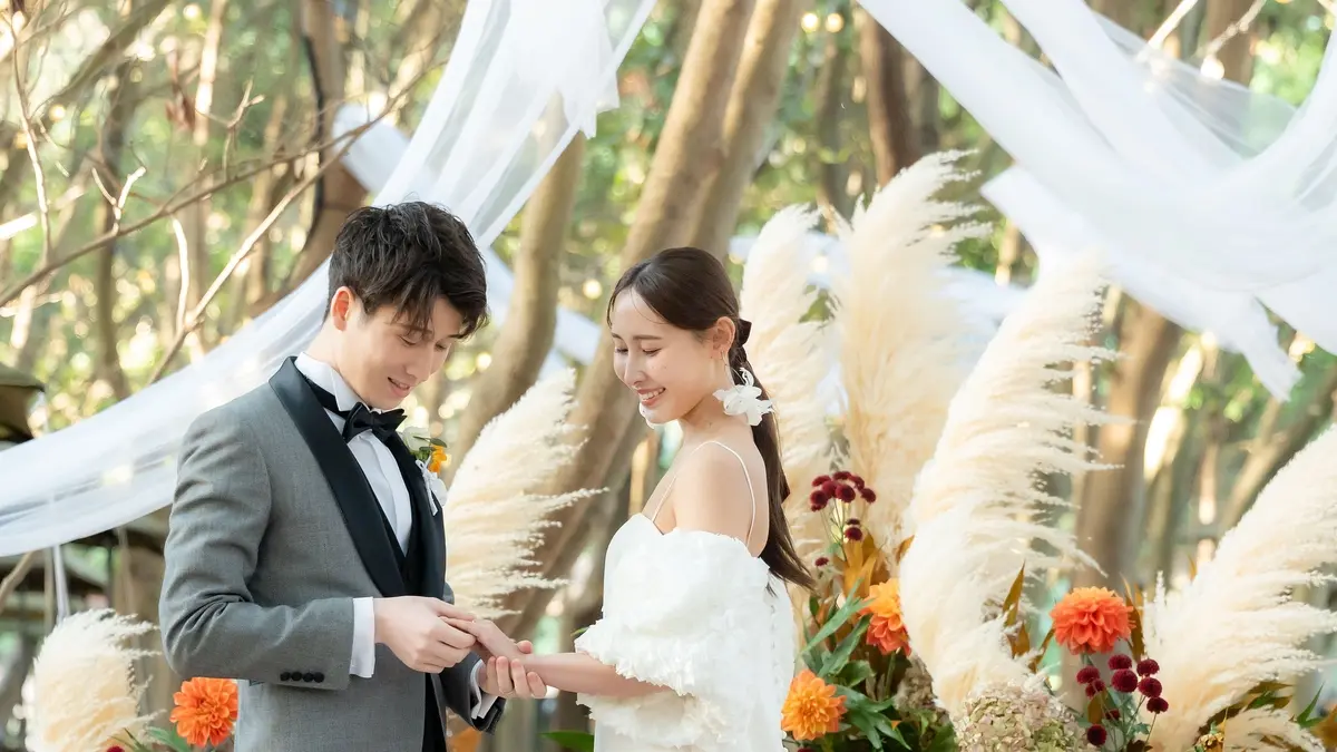 サンセットビーチパークウェディングで結婚式