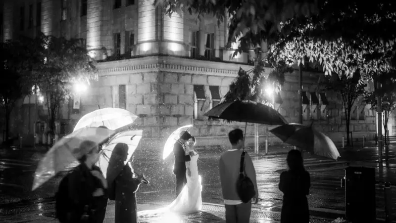 旧居留地で結婚式