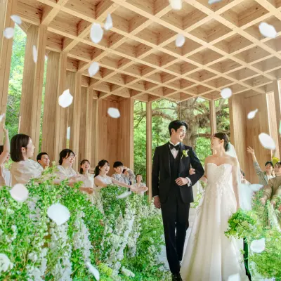 鶴見ノ森 迎賓館の会場、事例