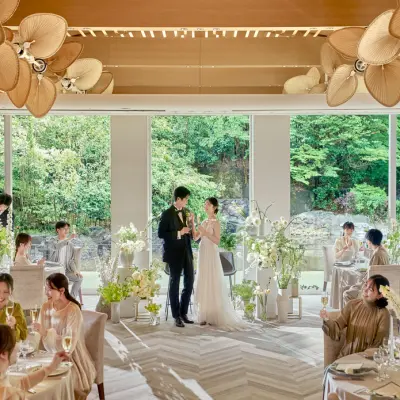 鶴見ノ森 迎賓館の会場、事例