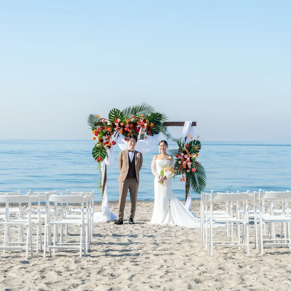 サンセットビーチパークウェディングの結婚式のおすすめポイント