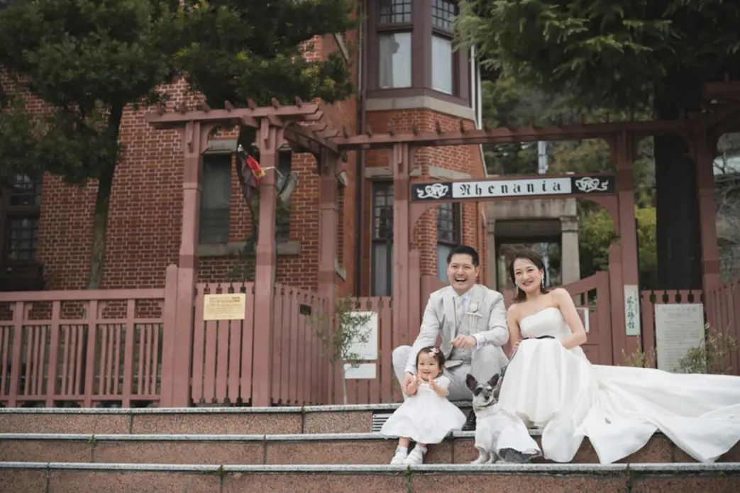 北野異人館街の結婚式アイディア