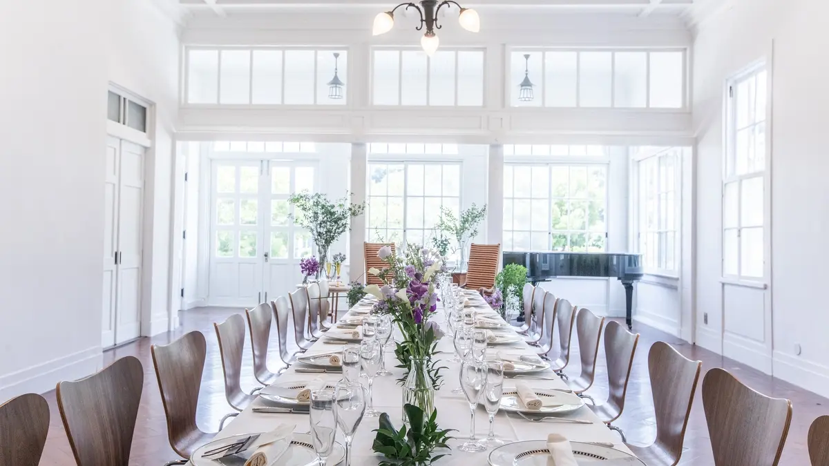 旧東伏見宮葉山別邸で結婚式