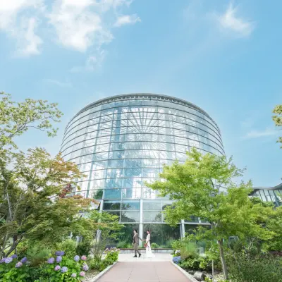 サンセットビーチパークウェディングの会場、事例