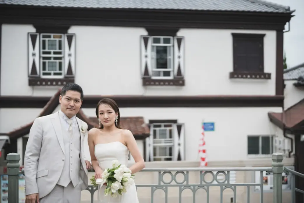 北野異人館街の結婚式アイディア