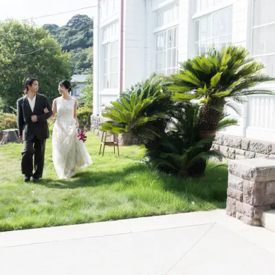 旧東伏見宮葉山別邸の会場、事例