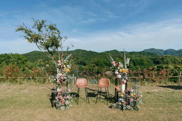 more weddingの写真 3（会場: 緑水園虹の村バンガロー）