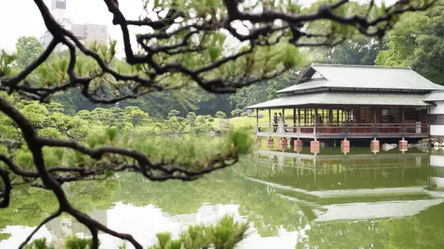 清澄庭園の写真 1（撮影: フリープランナー相原千鶴）