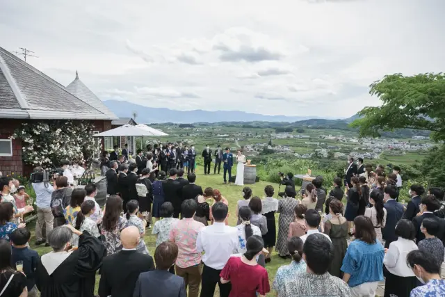 ワイナリーレストラン サンクゼールの写真 27（撮影: Producer’s Wedding　熊谷麻里子）