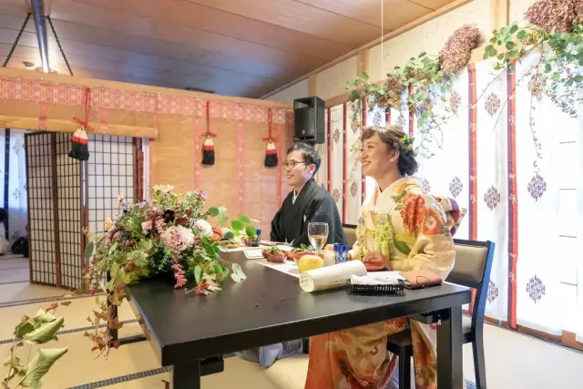 戸隠神社宿坊 御宿 諏訪の写真 12（撮影: Producer’s Wedding　熊谷麻里子）