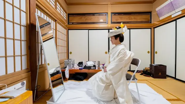 戸隠神社宿坊 御宿 諏訪の写真 4（撮影: Producer’s Wedding　熊谷麻里子）