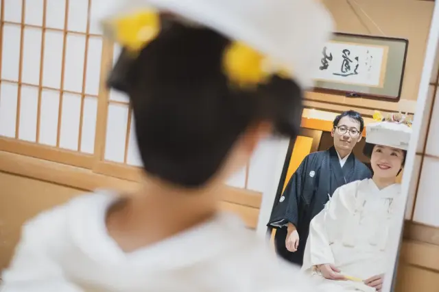 戸隠神社宿坊 御宿 諏訪の写真 19（撮影: Producer’s Wedding　熊谷麻里子）