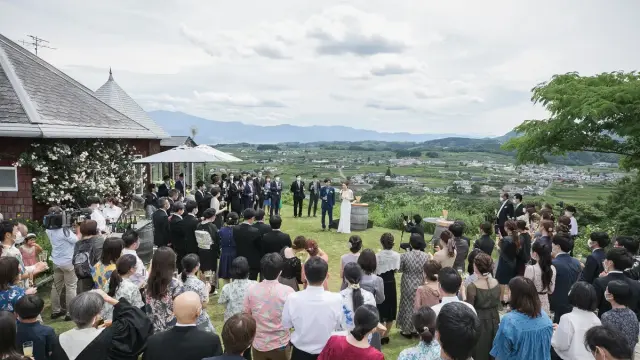 ワイナリーレストラン サンクゼールの写真 9（撮影: Producer’s Wedding　熊谷麻里子）